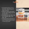 Hộp đựng thực phẩm vuông Nakaya Pack B 900ml