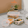 Hộp đựng thực phẩm chịu nhiệt lò vi sóng 700ml-1850