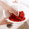 Rổ nhựa lưới Sanada Fresh 21cm