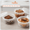 Bộ 3 Hộp Nhựa Tròn Đựng Thực Phẩm NAKAYA 180mL