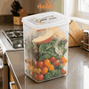 Hộp nhựa đựng thực phẩm nắp dẻo, dáng cao 1,3L NAKAYA