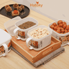 Hộp Đựng Thực Phẩm Nakaya Nắp Mềm Có Tay Cầm 800ml - K494