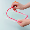 Hộp nhựa nắp silicon vuông 730ml INOMATA
