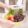 Khay Đựng Rau Củ Quả 2 Lớp Hình Tròn 1.8L