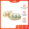 Set 3 hũ đựng gia vị kèm thìa