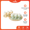 Set 4 hũ đựng gia vị kèm thìa