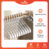 Set 5 móc treo đồ có chống trượt - màu trắng OG-0002YT-3