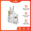 Kệ dao đũa đa năng - Trắng