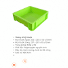 Thùng nhựa đặc DNP 35– Giải Pháp Lưu Trữ Vận Chuyển An Toàn, Bền Bỉ Kích thước: 330 x 330 x 100 ±10mm