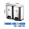 THÙNG THÙNG RÁC INOX 30 LÍT
