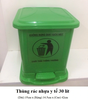 THÙNG RÁC NẮP KÍN 30 LÍT