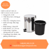 THÙNG THÙNG RÁC INOX 12 LÍT