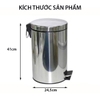 THÙNG THÙNG RÁC INOX 12 LÍT