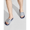 Dép BÁNH MÌ XANH TRẮNG ADIDAS ADILETTE Navy Off White G16220
