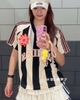Áo adidas Originals Summer Glow Jersey Trắng Đen KC0672