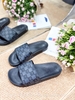 Dép Bánh Mì Adidas Adilette ĐEN LOGO NỔI JR3623