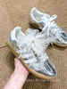 Giày Adidas Samba OG Silver Metallic Cracked JR0035