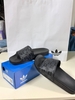 Dép Bánh Mì Adidas Adilette ĐEN LOGO NỔI JR3623