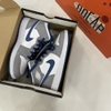 GIÀY Nike Air Jordan 1 Mid GS 'True Blue Cement' DQ8423-014-3