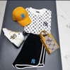 Túi Phonebag MLB vàng NY Tote mini - 3ACRH012N-50BGS