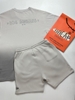 Quần Short New Era Basic Logo New York Yankees - XÁM - 13570091