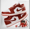 GIÀY Nike Air Jordan 1 Low ‘White Dune Red’ FJ3459-160