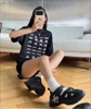 Giày Sandal MLB BigBall Chunky Mask NY - ĐEN - 3ASDCH143-50BKS