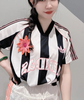 Áo adidas Originals Summer Glow Jersey Trắng Đen KC0672