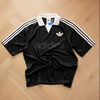 ÁO POLO ADIDAS ĐEN ÁO THỦ MÔN CÓ CỔ - JX8980