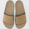 Dép Bánh Mì Adidas Adilette NÂU LOGO NỔI JR3622