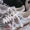 Giày Adidas Samba OG BẠC Silver Metallic Cracked JR0035