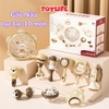 Lục lạc 10 món - Nâu