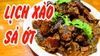 MÓN LƯƠN, LỊCH