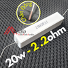 Điện Trở Sứ Râu Tròn Chân Đồng 20W