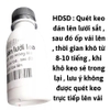 Keo dán lưới loa , dán ecang lưới loa , dán vải chống bụi lưới loa khi khô trong suốt