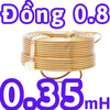 Cuộn Cảm KK Đồng 0.8