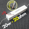 Điện Trở Sứ Râu Tròn Chân Đồng 20W