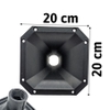 Họng Treble 450 Bát Giác 20x20 Ren Vặn 34mm