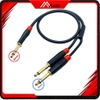 Dây 6 Ly Stereo Ra 2 Đầu 6 Ly Mono Thẳng
