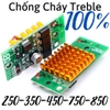 Mạch chống cháy treble 100% cho treble 250 350 450 750 850 , giá 01 cái