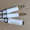 Cáp Chuyển 3 ly Âm sang 2 đầu 3 ly Dương Ugreen Mic & Phone