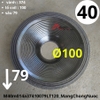 Màng loa bass 40 lổ coil 100 sâu 79 ( M40m014a37410079LT120_MangChongNuoc ) M014LT