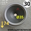 Màng bass 30 gân mút mặt sóng nhuyễn lổ coil 35 ( M30bog2973674HV20 ) MN003HV