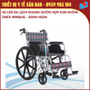 OneX MW864L - Xe Lăn Du Lịch Gấp Gọn Tiện Lợi Khung Nhôm -  Bánh Mâm Đệm Vải Caro Có Thắng
