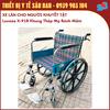 Lucass X-91B - Xe Lăn Cơ Bản Cho Người Khuyết Tật - Khung Thép Mạ Bánh Mâm Có Thắng