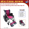 Lucass X-39B - Xe Lăn Cho Người Khuyết Tật - Khung Hợp Kim Nhôm Cao Cấp