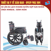 OneX MW864L - Xe Lăn Du Lịch Gấp Gọn Tiện Lợi Khung Nhôm -  Bánh Mâm Đệm Vải Caro Có Thắng