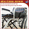 Lucass X-63L - Xe Lăn Cho Người Khuyết Tật - Khung Hợp Kim Nhôm Cao Cấp