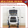 Lucass X-11 - Xe Lăn Cho Người Khuyết Tật - Khung Hợp Kim Nhôm Cao Cấp Siêu Gọn