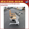Xe Bô Di Chuyển Bệnh Nhân Lucass D100 - Tay Quay Nâng Hạ